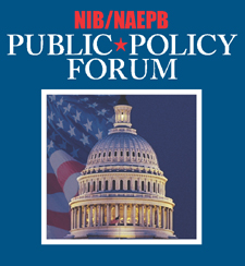 Logo of the NIB/NAEPB Public Policy Forum.