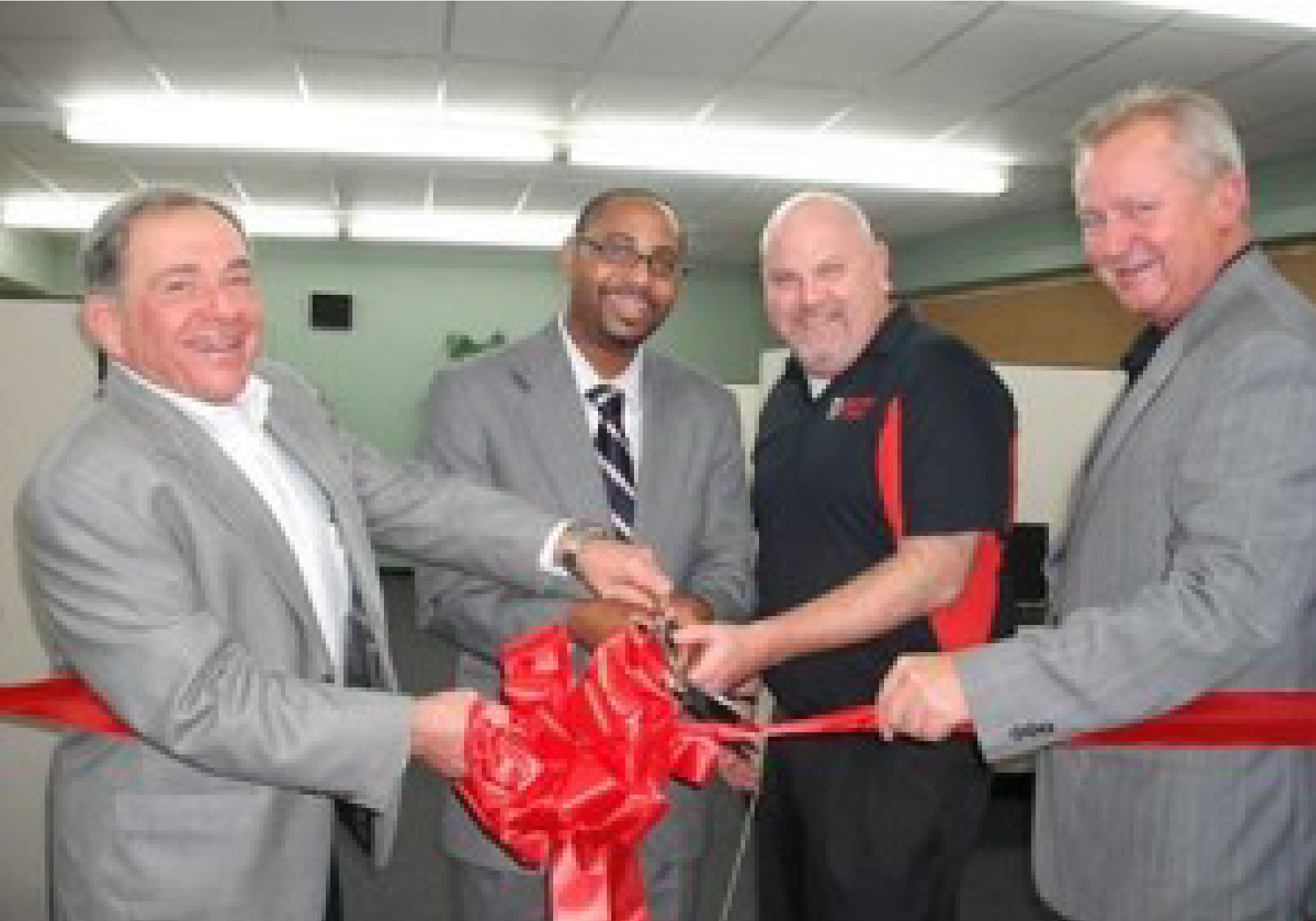 Ribbon cutting for Beyond Vision's new call center