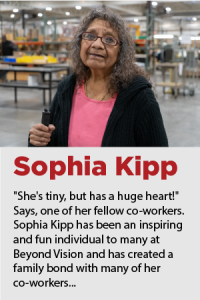 Sophia Kipp's Story. Click to read.