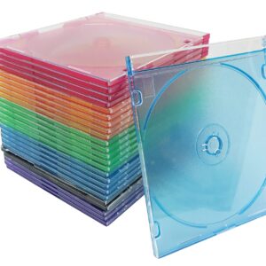 Multi-colored CD Cases