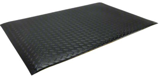 industrial anti fatigue mat in all black